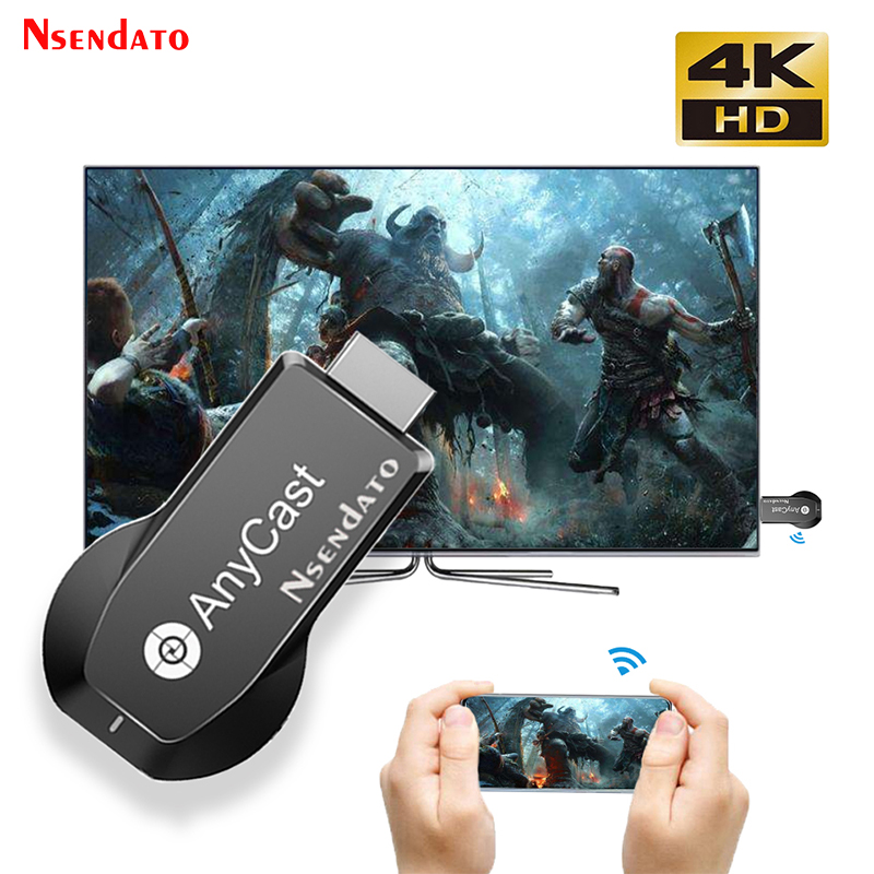 Wireless Hdmi Display Dongle Casting - محول تلفزيون لاسلكي Anycast M100 5G