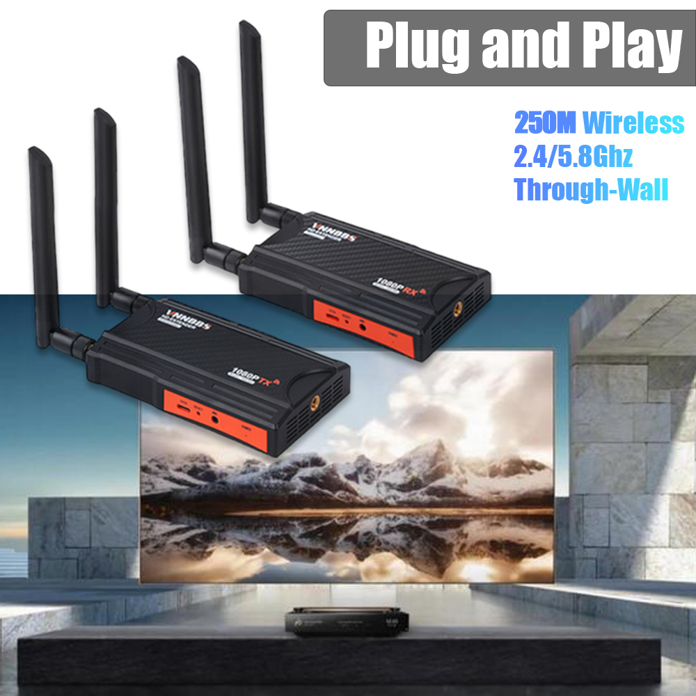Wireless Video Transmitter For Camera Dslr - مجموعة موسعات الفيديو والصوت اللاسلكية VNNBBS