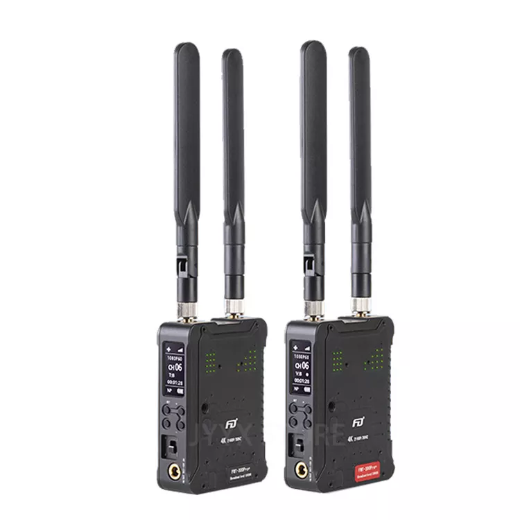 Wireless Video Transmitter For Camera Dslr - Feidu FWT-300pro + 1000ft نظام نقل