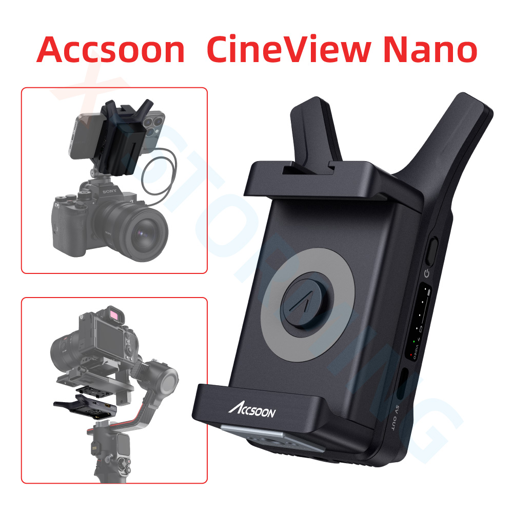 Wireless Video Transmitter For Camera Dslr - جهاز إرسال فيديو لاسلكي Accsoon CineView