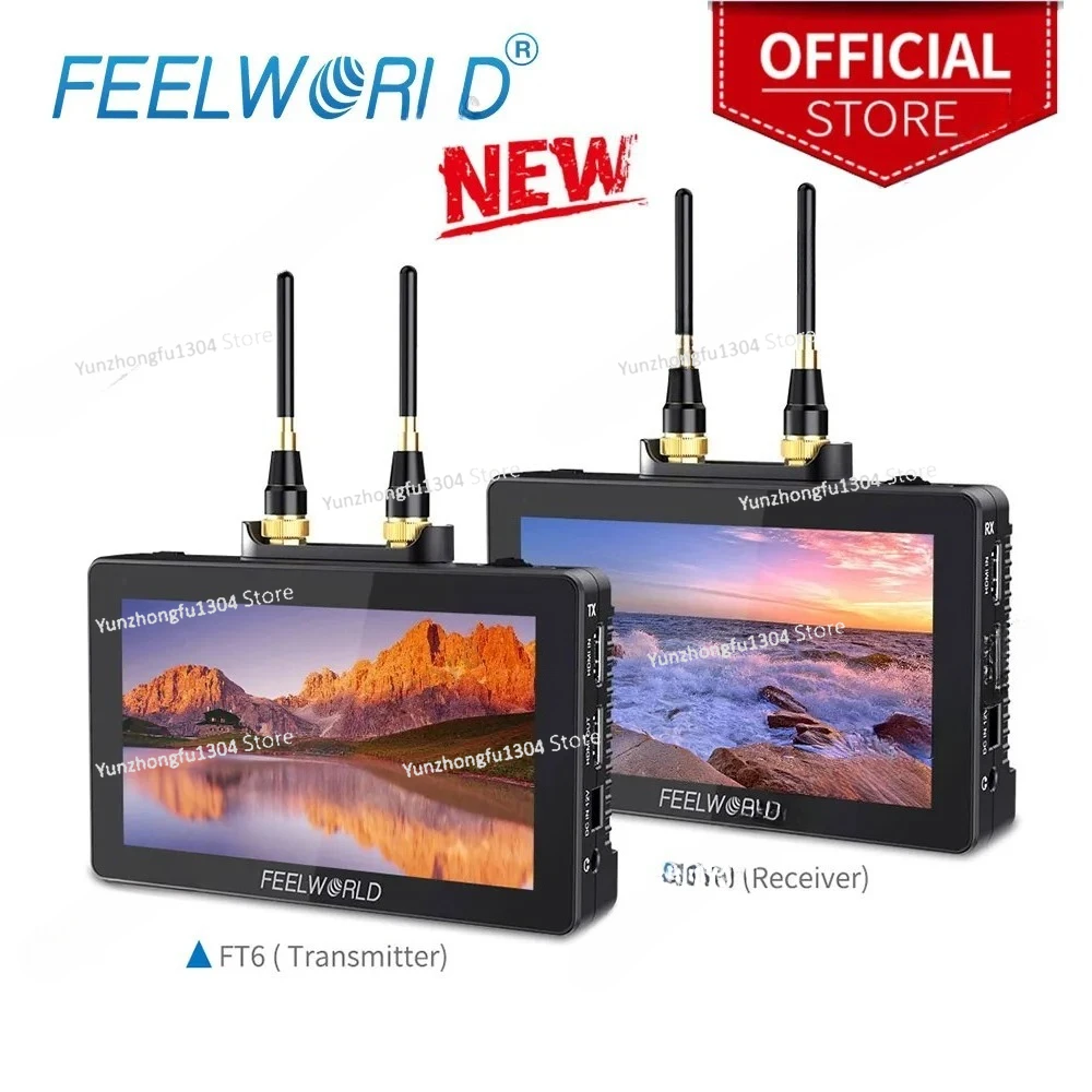 Wireless Video Transmitter For Camera Dslr - نظام نقل الفيديو اللاسلكي FEELWORLD مقاس