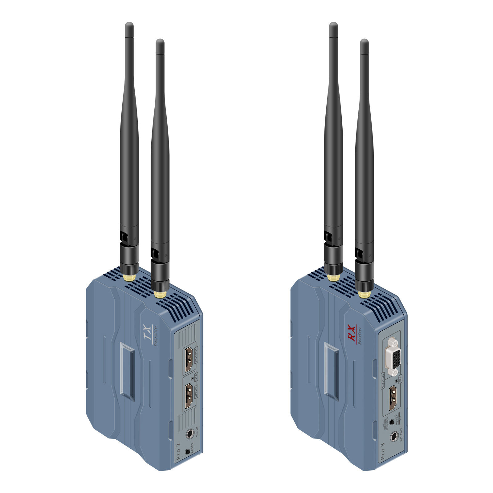 Wireless Hdmi Transmitter And Receiver 4K - جهاز إرسال واستقبال فيديو لاسلكي بدقة