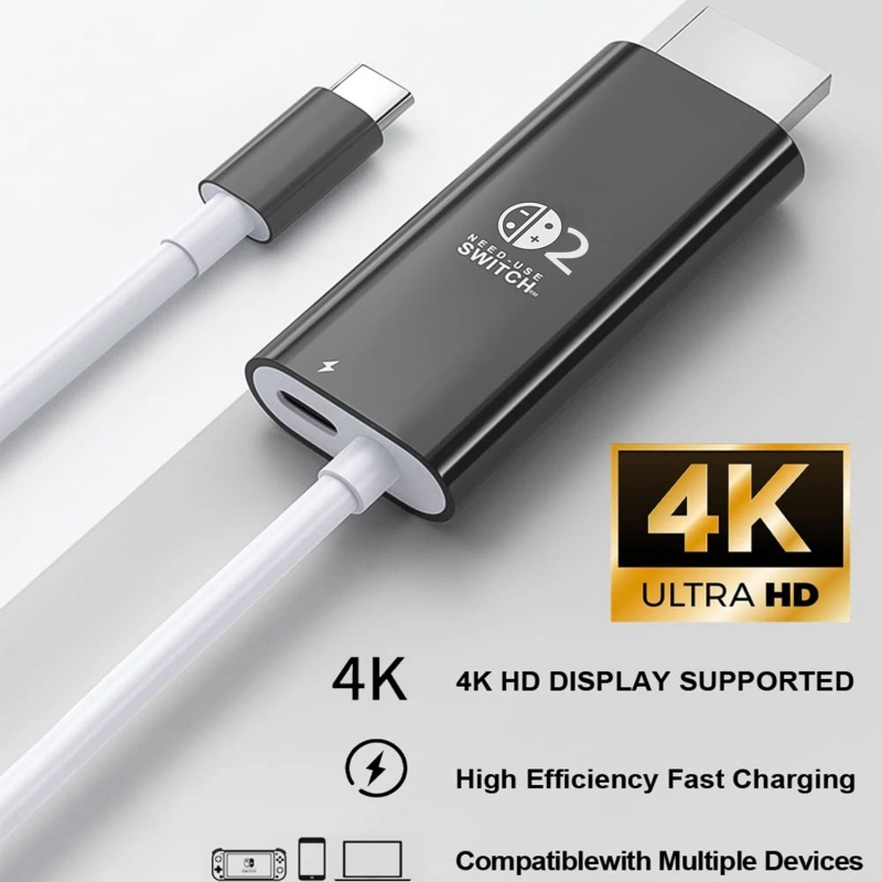 Hdmi Matrix Switch 4X4 4K 60Hz - محطة إرساء لجهاز نينتندو سويتش 2،
