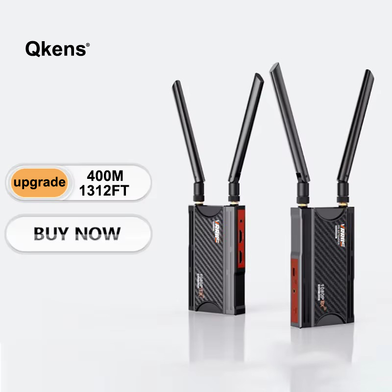 Wireless Video Transmitter For Camera Dslr - جهاز إرسال واستقبال لاسلكي للصوت والفيديو