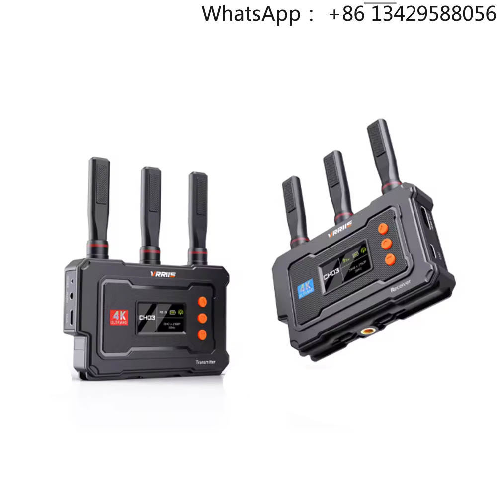 Wireless Video Transmitter For Camera Dslr - جهاز إرسال واستقبال لاسلكي VRRIIS WL096Pro