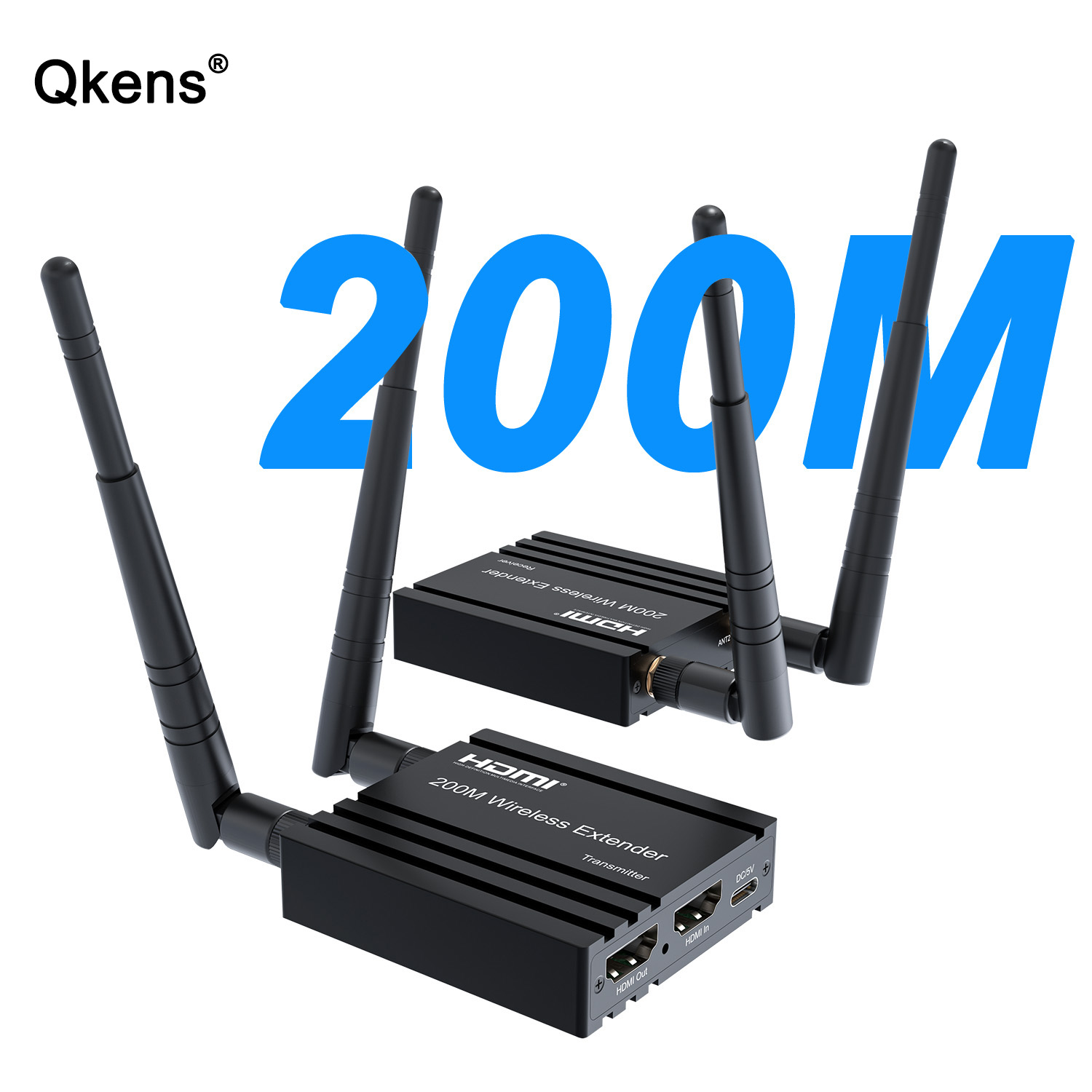 جهاز إرسال واستقبال فيديو وصوت - مراجعة Wireless Hdmi Receiver For Projector وسعره