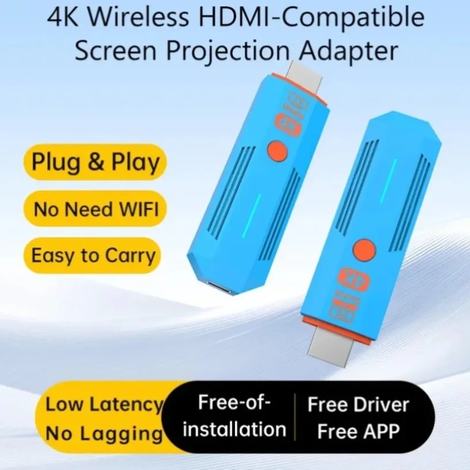 جهاز إرسال واستقبال لاسلكي متو - مراجعة Wireless Hdmi Transmitter And Receiver 4K وسعره