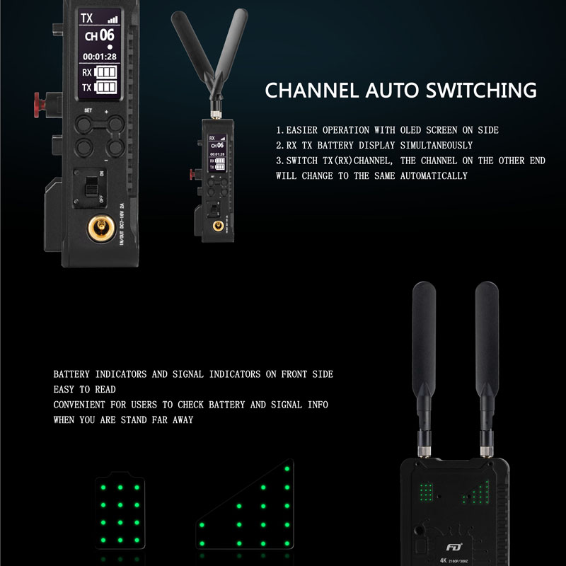 Feidu FWT-300pro + 1000ft نظام - مراجعة Wireless Video Transmitter For Camera Dslr وسعره