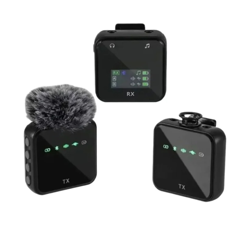 نظام ميكروفون بلوتوث لتسجيل ال - مراجعة Wireless Video Transmitter For Camera Dslr وسعره
