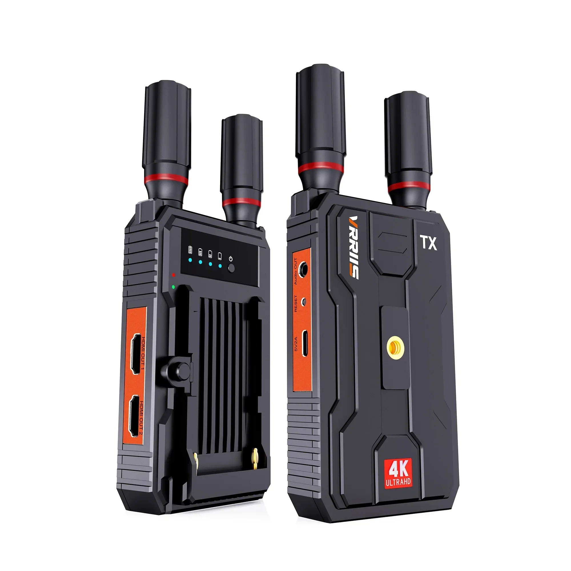 5G 4K لاسلكي HDMI جهاز إرسال و - مراجعة Wireless Video Transmitter For Camera Dslr وسعره