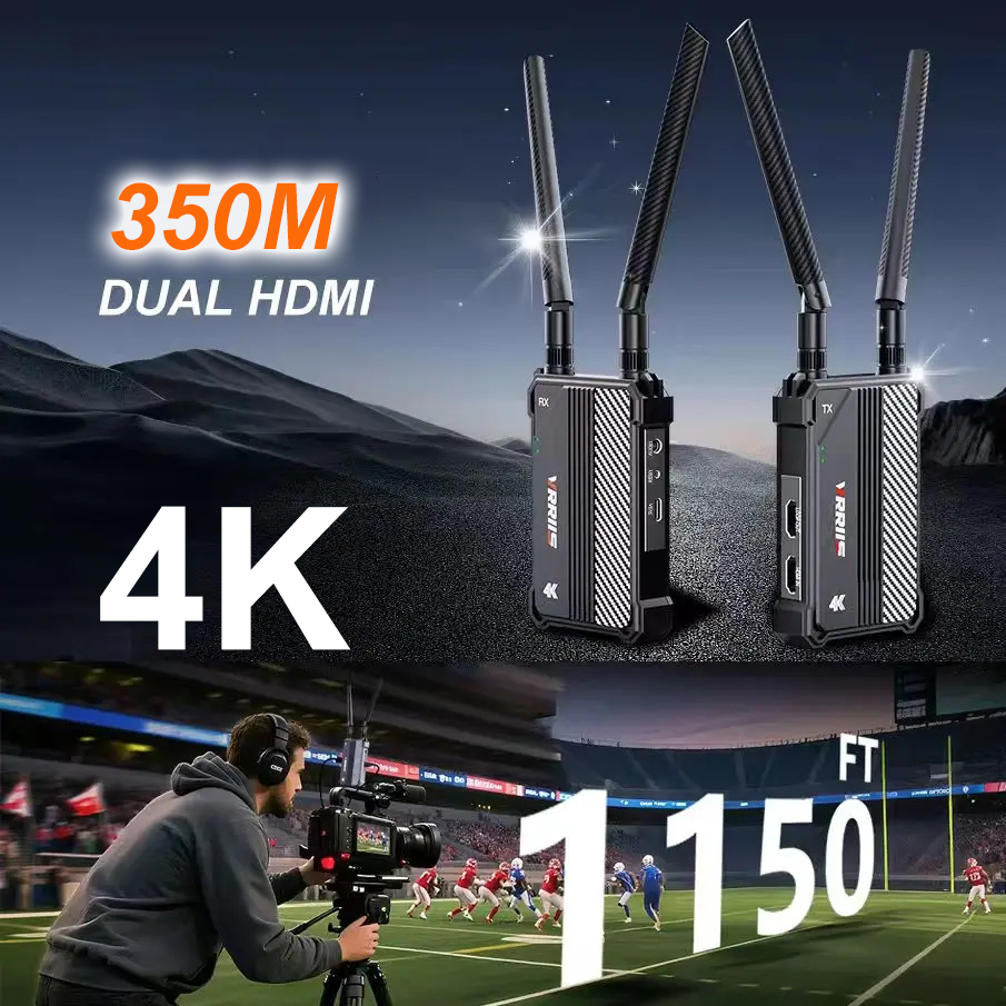 جهاز إرسال واستقبال صوت وفيديو - مراجعة Wireless Video Transmitter For Camera Dslr وسعره