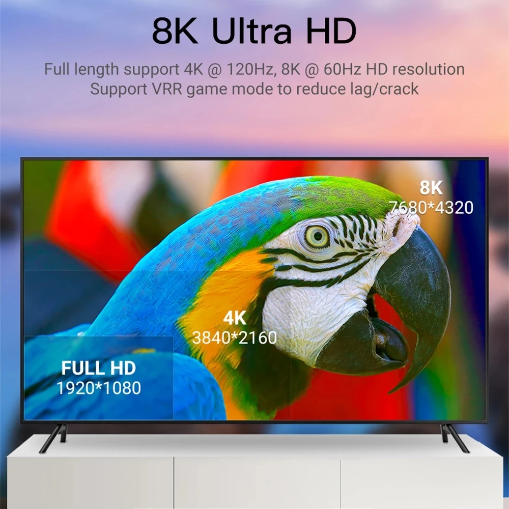 كابل HDMI من الألياف البصرية 8 - مراجعة Hdmi Fiber Optic Cable 50M 100M وسعره