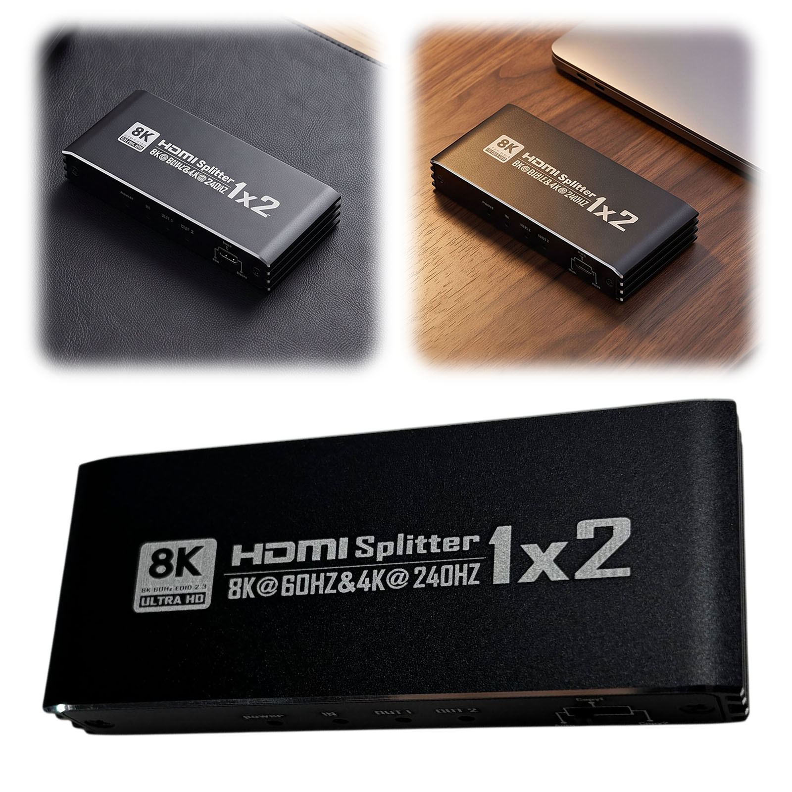 موزع HDMI متوافق مع 8K 60Hz، م - مراجعة Hdmi Splitter 1 In 4 Out 4K 60Hz وسعره
