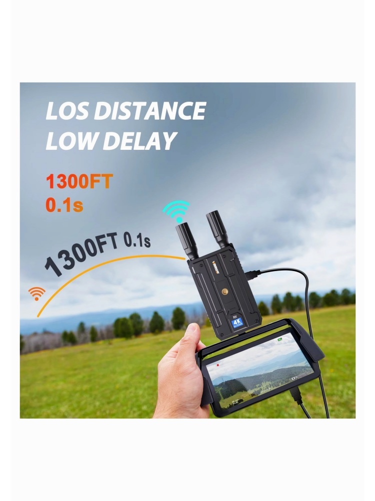 جهاز إرسال واستقبال لاسلكي HDM - مراجعة Wireless Video Transmitter For Camera Dslr وسعره