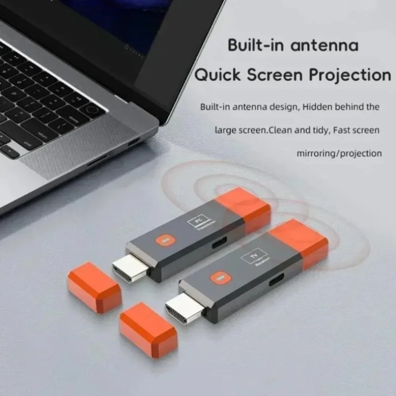 جهاز إرسال واستقبال HDMI لاسلك - مراجعة Wireless Hdmi Receiver For Projector وسعره