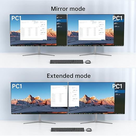 محول HDMI KVM بدقة 8K وتردد 60 - مراجعة Hdmi Kvm Switch 4 Port Dual Monitor وسعره
