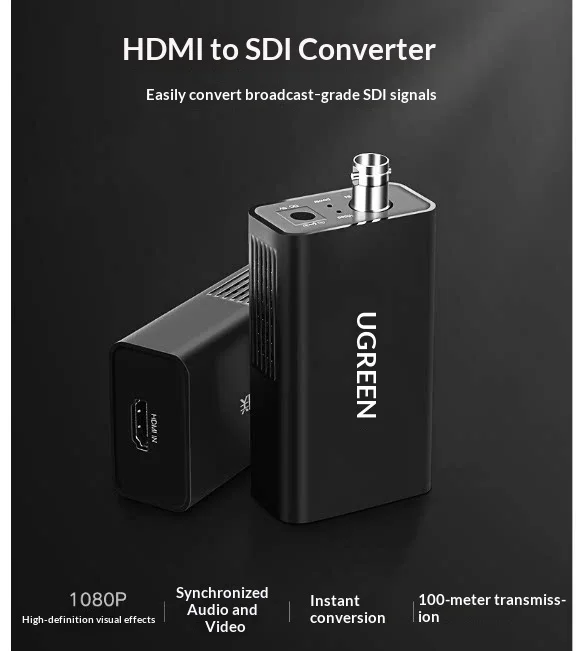 محول UGREEN CM132-40966 من HDM - مراجعة Sdi To Hdmi Converter Broadcast وسعره