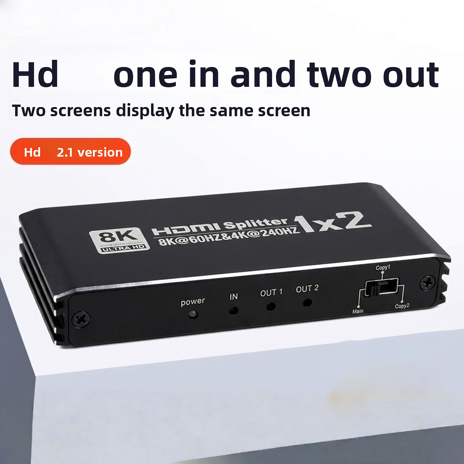 موزع إشارة 8K بتردد 60 هرتز، م - مراجعة Hdmi Splitter 1 In 4 Out 4K 60Hz وسعره