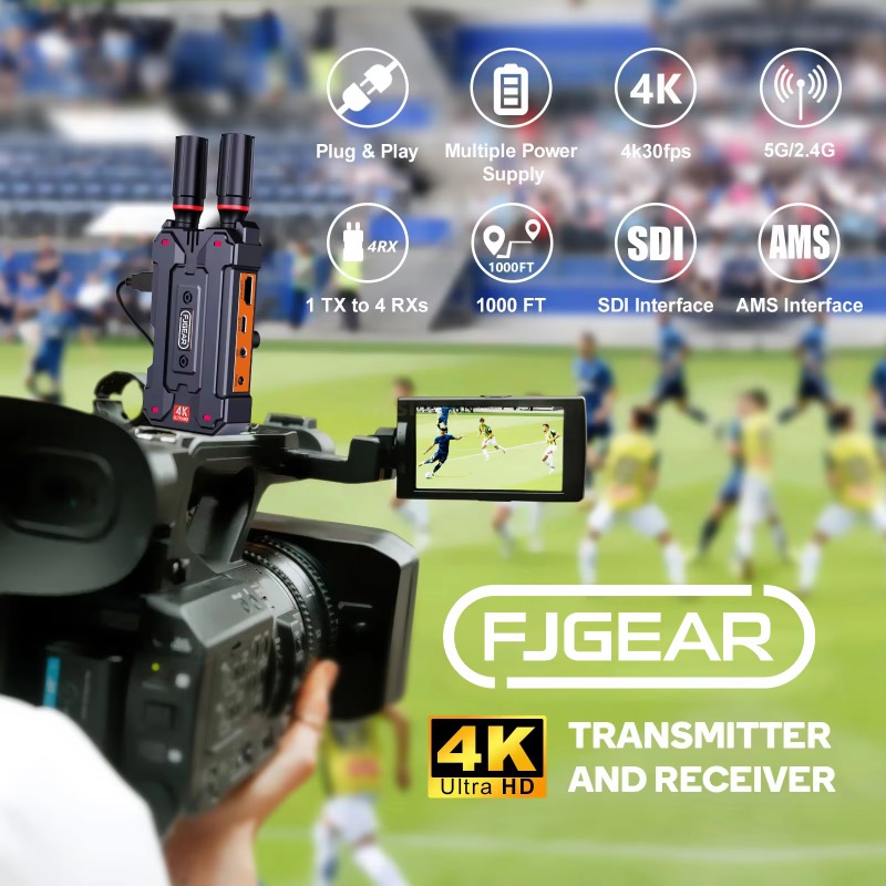 【2026】جهاز إرسال واستقبال فيدي - مراجعة Wireless Sdi Transmitter Video 1000Ft وسعره