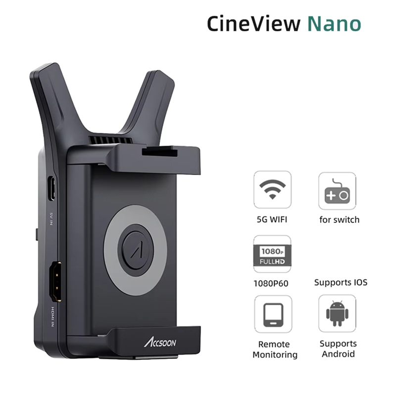 Cineview Nano 150m المدى جهاز  - مراجعة Wireless Video Transmitter For Camera Dslr وسعره