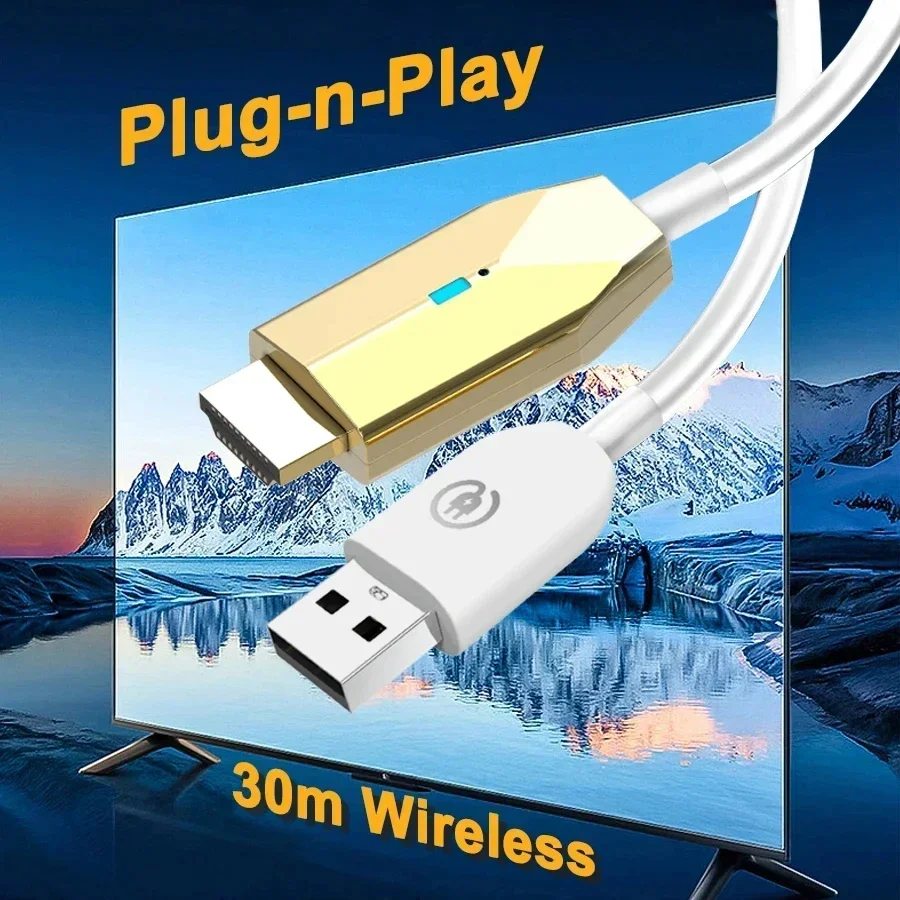 جهاز إرسال واستقبال فيديو لاسل - مراجعة Wireless Hdmi Receiver For Projector وسعره