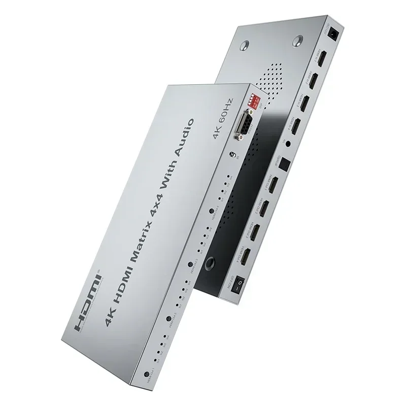 4K HDMI True Matrix Switch 4 i - مراجعة Hdmi Matrix Switch 4X4 4K 60Hz وسعره