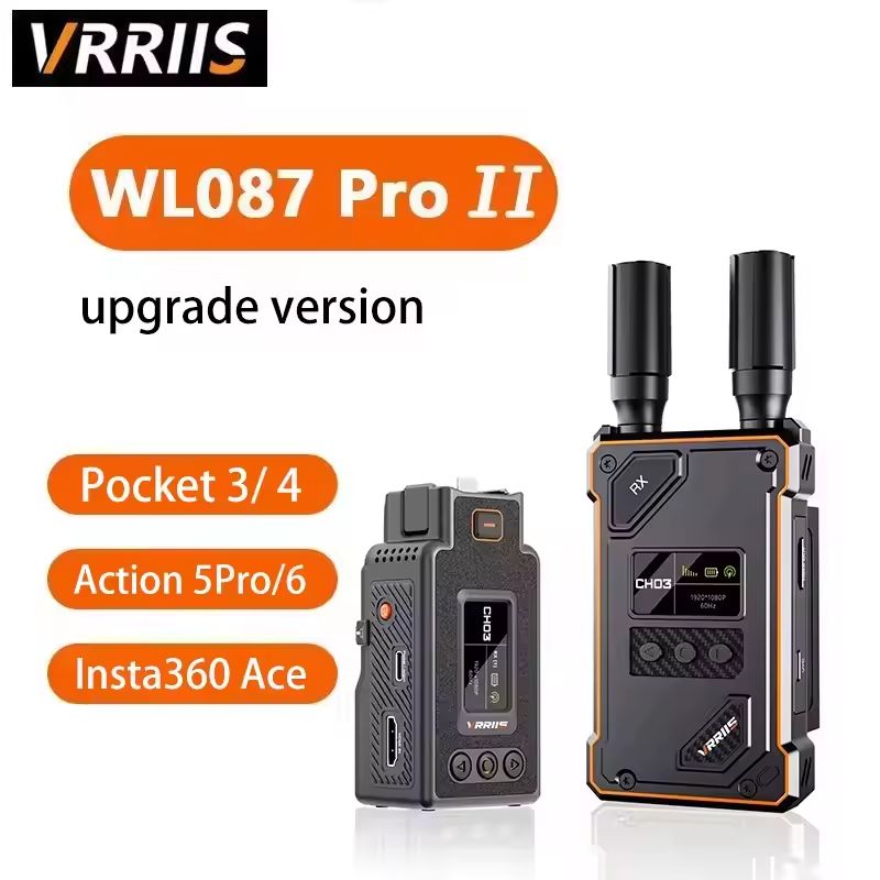جهاز إرسال واستقبال فيديو لاسل - مراجعة Wireless Video Transmitter For Camera Dslr وسعره