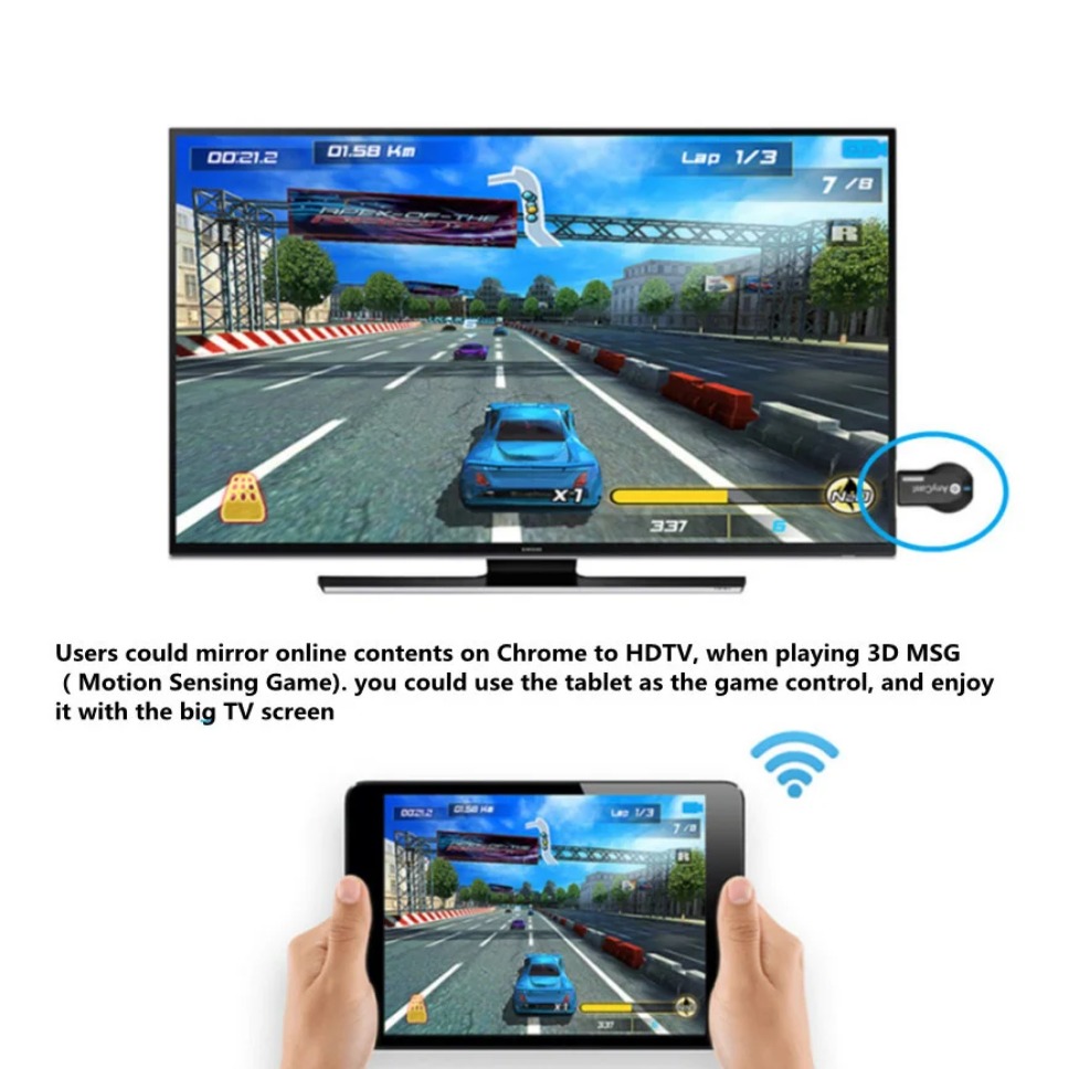 لاسلكي M2 بالإضافة إلى عصا الت - مراجعة Wireless Hdmi Display Dongle Casting وسعره