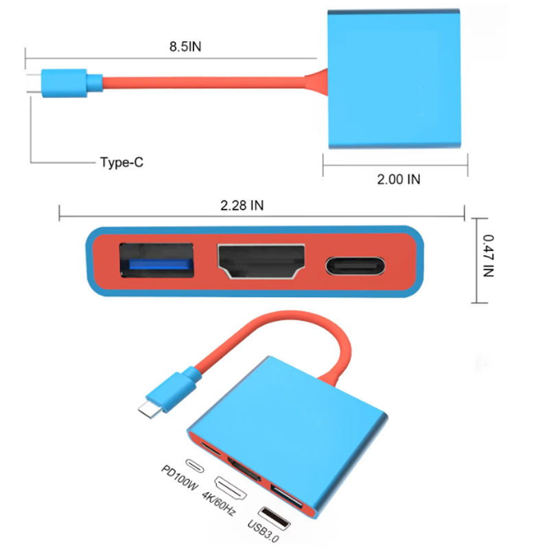 3 في 1 4k/60hz 4k/30hz محمول ل - مراجعة Hdmi Matrix Switch 4X4 4K 60Hz وسعره
