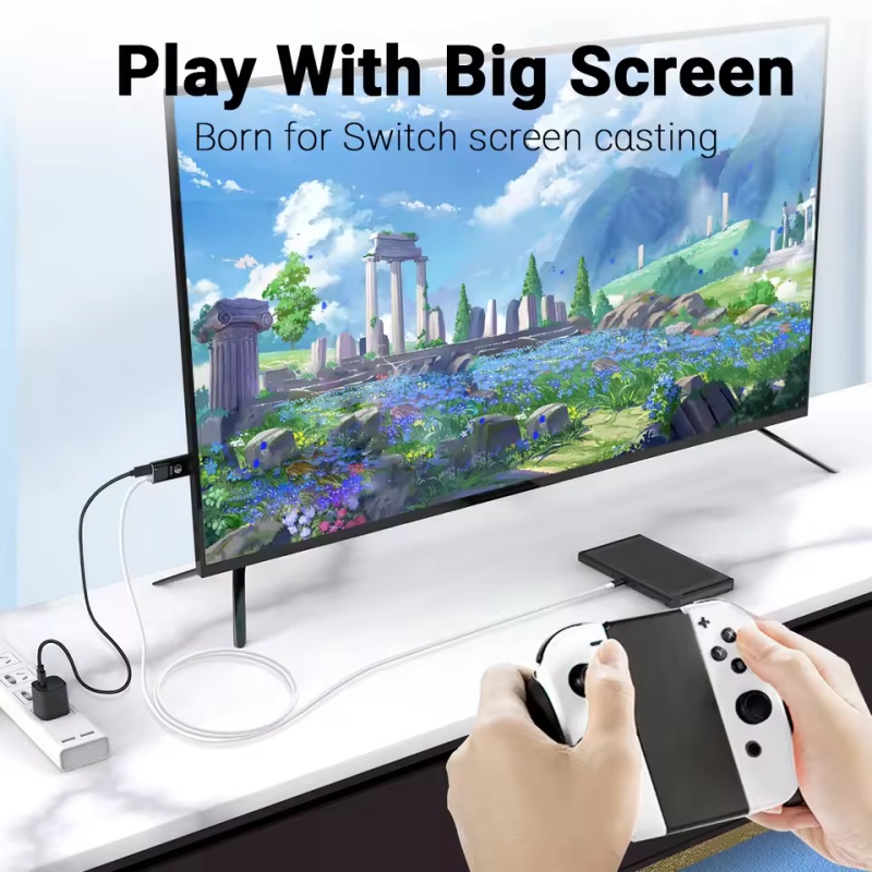 محطة إرساء لجهاز نينتندو سويتش - مراجعة Hdmi Matrix Switch 4X4 4K 60Hz وسعره