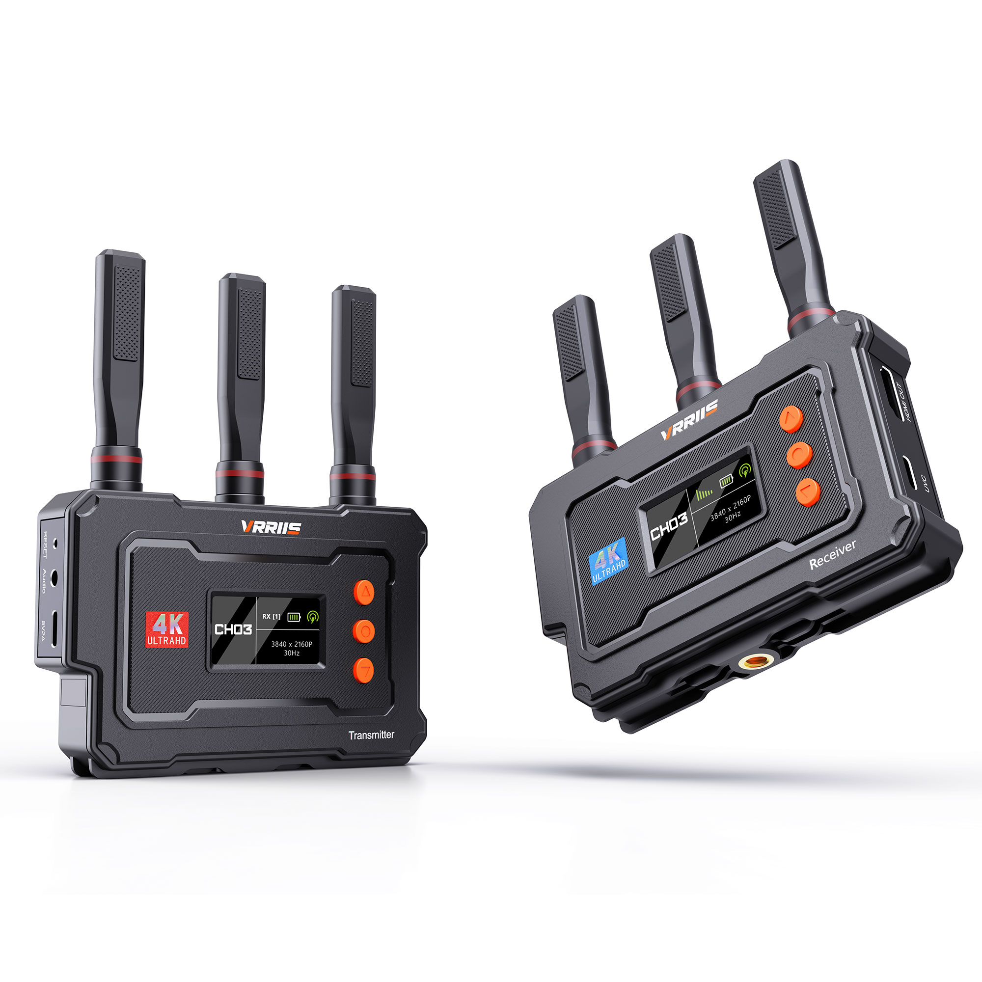 جهاز إرسال واستقبال فيديو لاسل - مراجعة Wireless Hdmi Transmitter And Receiver 4K وسعره