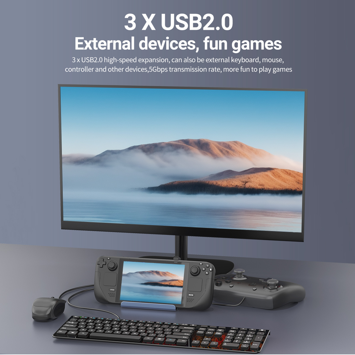 محطة إرساء USB C 5 في 1 بدقة 4 - مراجعة Hdmi Matrix Switch 4X4 4K 60Hz وسعره