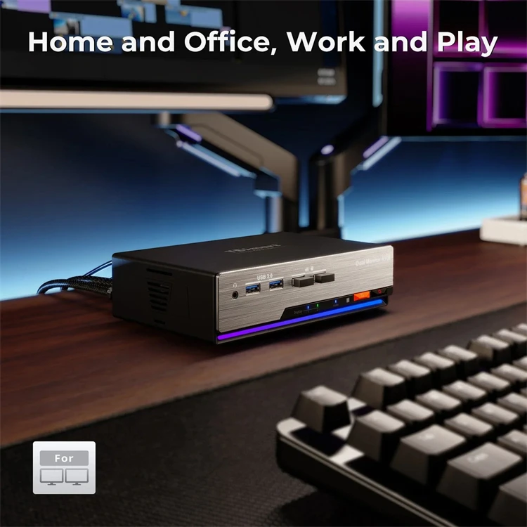 مفتاح KVM ثنائي من TESmart لـ  - مراجعة Hdmi Kvm Switch 4 Port Dual Monitor وسعره
