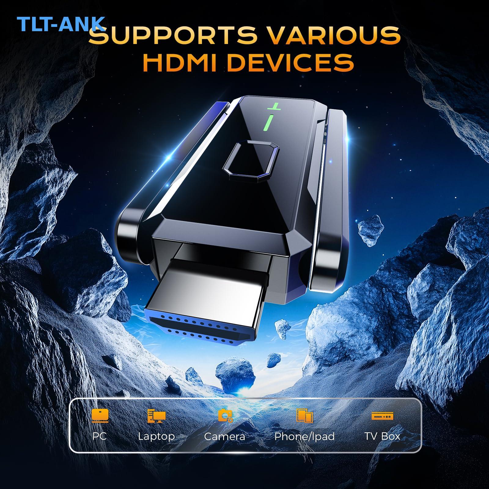 جهاز إرسال واستقبال HDMI لاسلك - مراجعة Wireless Hdmi Transmitter And Receiver 4K وسعره