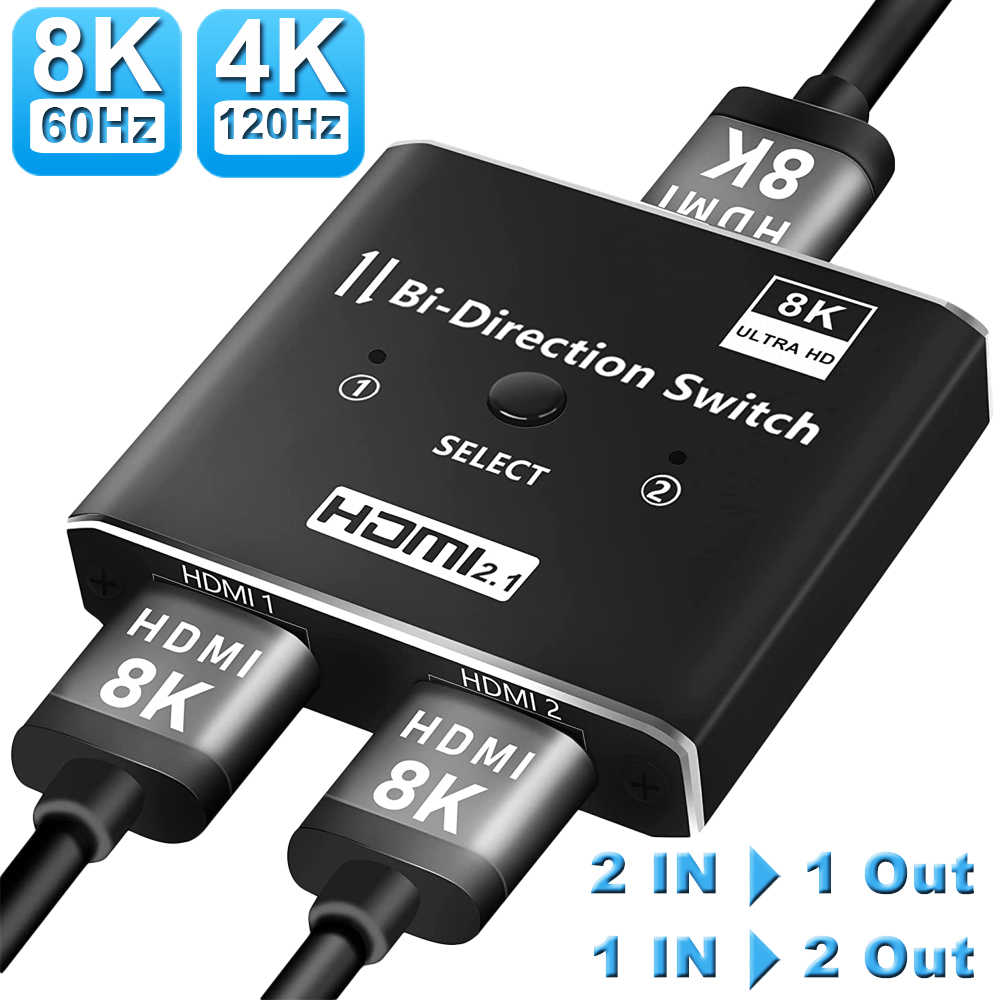 نافيكر 8K 60Hz التبديل هدمي-مت - مراجعة Hdmi Matrix Switch 4X4 4K 60Hz وسعره