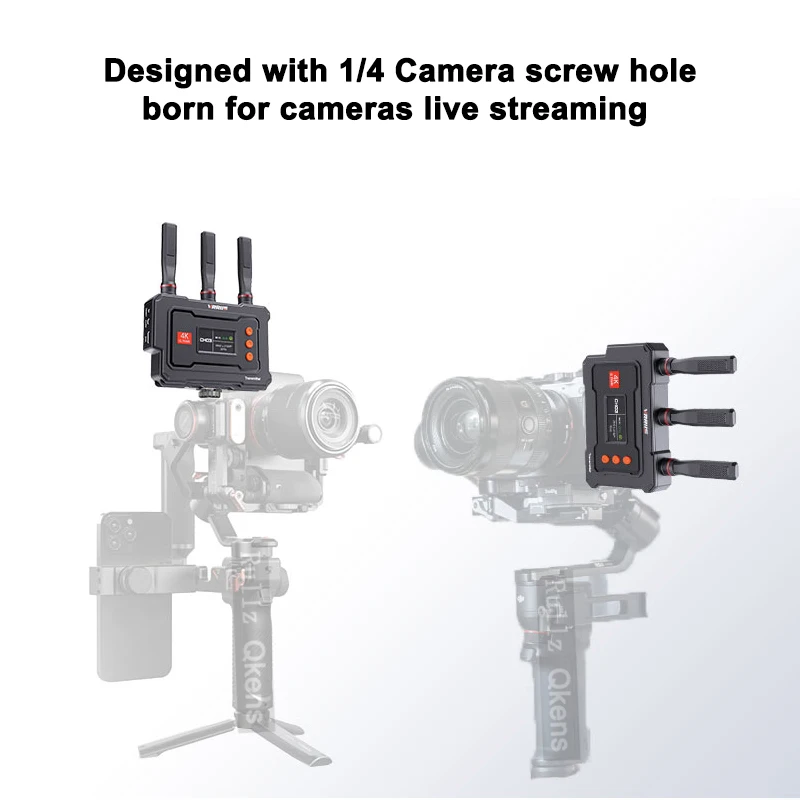 جهاز إرسال واستقبال لاسلكي VRR - مراجعة Wireless Video Transmitter For Camera Dslr وسعره